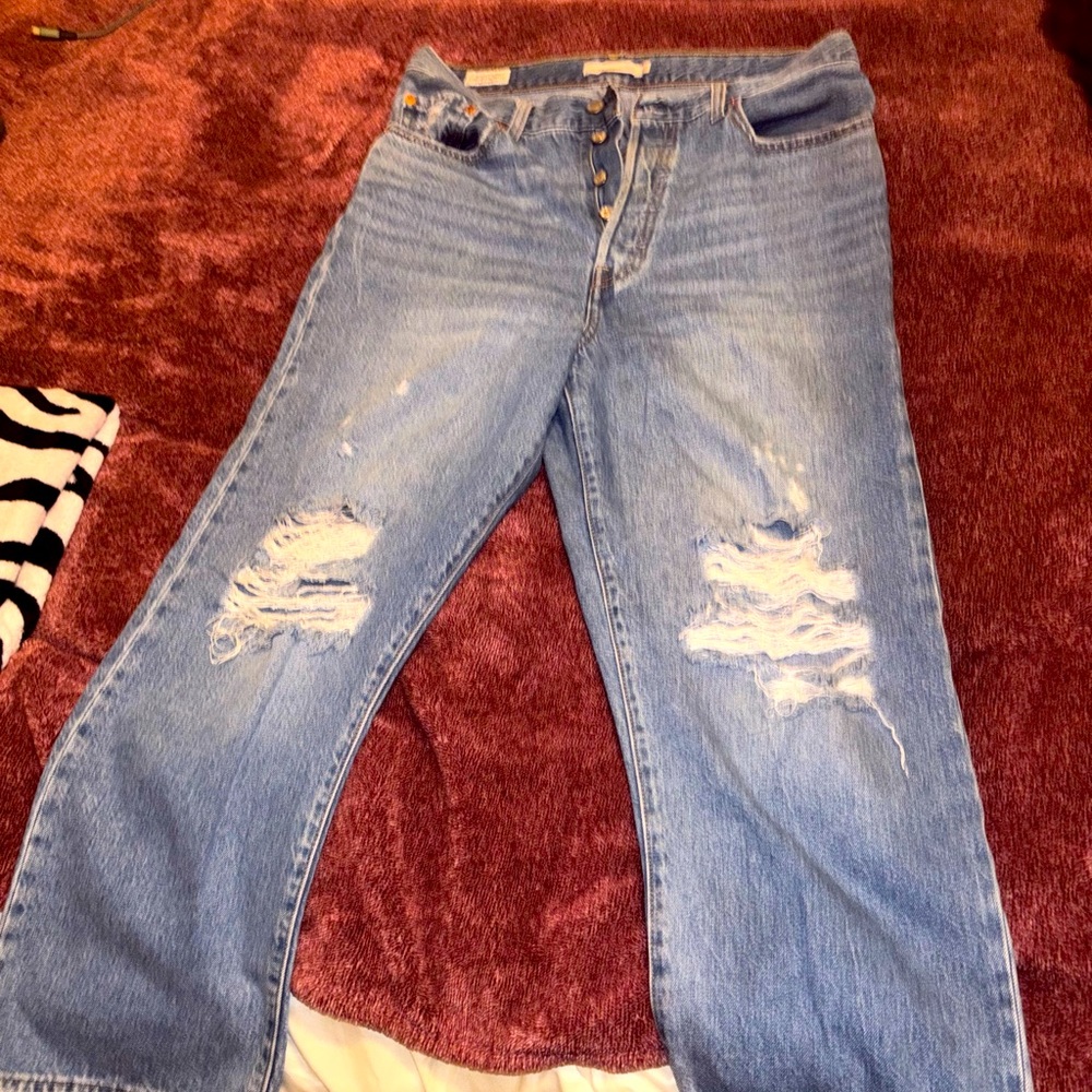 Levi’s Premium Ribcage Straight Ankle Women's Jeans